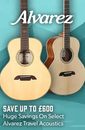 Up to £380 off Alvarez Little Jumbo travel guitars - Andertons Music Co. Strummertime 2026