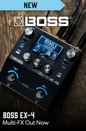 New In - Expand your sonic capabilities with this compact multi-FX unit packing 120 premium Boss effects!
