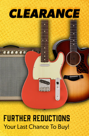 Clearance & last chance to buy deals 2026 - Andertons Music Co.