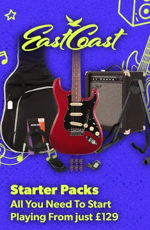 EastCoast Electric Guitar Starter Packs From £129 - Andertons Music Co. Back To School 2026