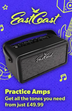 EastCoast practice amps from £49.99 - Andertons Music Co. Back To School 2026