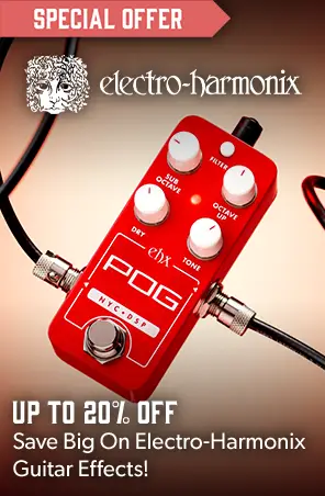 Up to 20% off Electro-Harmonix pedals - Andertons Music Co.