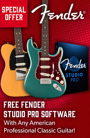 Claim Fender Studio Pro FREE!
