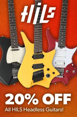 DealsFest 2026 - 20% off all HILS headless guitars & basses, now from £319 - Andertons Music Co.