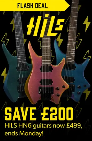£200 off HILS HN6 headless guitars, now £499 - Andertons Music Co. Flash Deal!