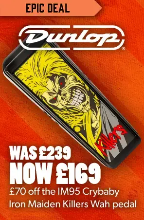 Dunlop Iron Maiden Killers Wah Pedal Was £239, now £169!