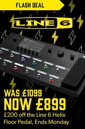 Flash Deal - Line 6 Helix Floor for £899 - Andertons Music Co.