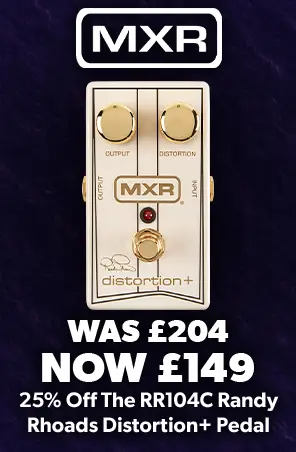 MXR Randy Rhoads 25% off - Black Friday Clearance 2026