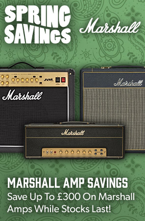Up to £300 off Marshall amps - Andertons Music Co.