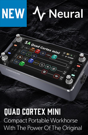 Neural DSP Quad Cortex Mini now available from Andertons Music Co. - NAMM 2026