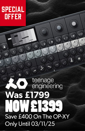Get £400 off Teenage Engineering's bestselling synth & sampler until November 3rd.