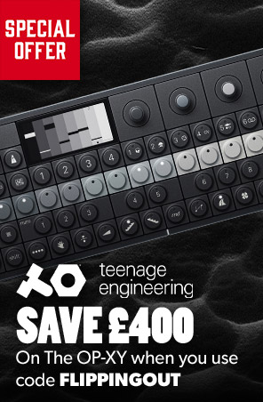 Use code FLIPPEDOUT to get £400 off Teenage Engineering's bestselling synth & sampler until November 3rd.