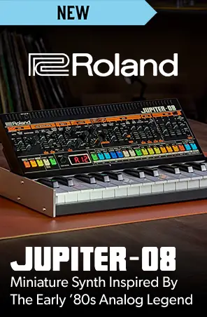 Roland Jupiter-08 Boutique Synth - Andertons Music Co.