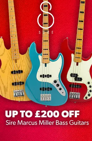 DealsFest 2026 - Up to £200 off Sire Marcus Miller bass guitars - Andertons Music Co.