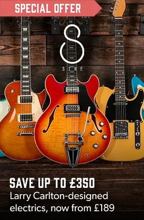 Up to £350 off Sire guitars / Save on Larry Carlton-designed electrics, now from £189 - Andertons Music Co.