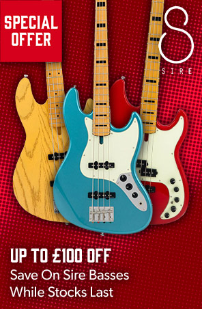 Up to £100 off Sire Marcus Miller basses! - Andertons Music Co.