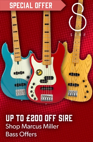 Up to £200 off Sire Marcus Miller basses - Andertons Music Co.