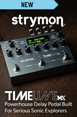 Strymon TimeLine MX new flagship delay pedal, in stock now. - Andertons Music Co.