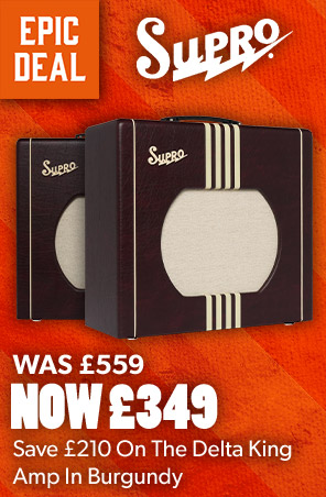 £210 off the Supro Delta King valve combo in Burgundy - Andertons Music Co.