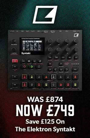 £125 off the Elektron Syntakt at Andertons Music Co. - Black Friday 2025