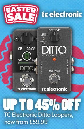 Up to 45% off TC Electronic Ditto Loopers - Andertons Music Co.