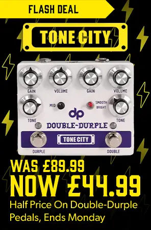 Flash Deal: Tone City Double Durple For £44.99 until Monday! - Andertons Music Co.