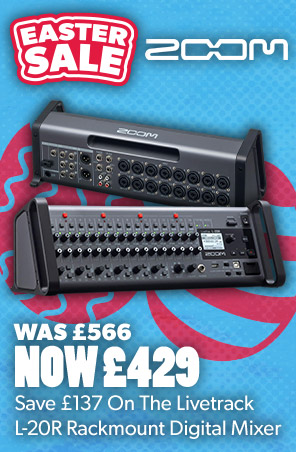 Save £137 On The Livetrack L-20R Rackmount Digital Mixer Now £429 at Andertons Music Co.