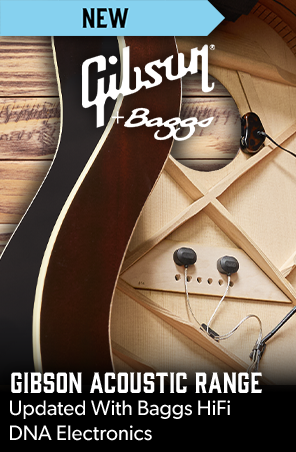 Gibson acoustic range with Baggs HiFi DNA electronics - Andertons Music Co.
