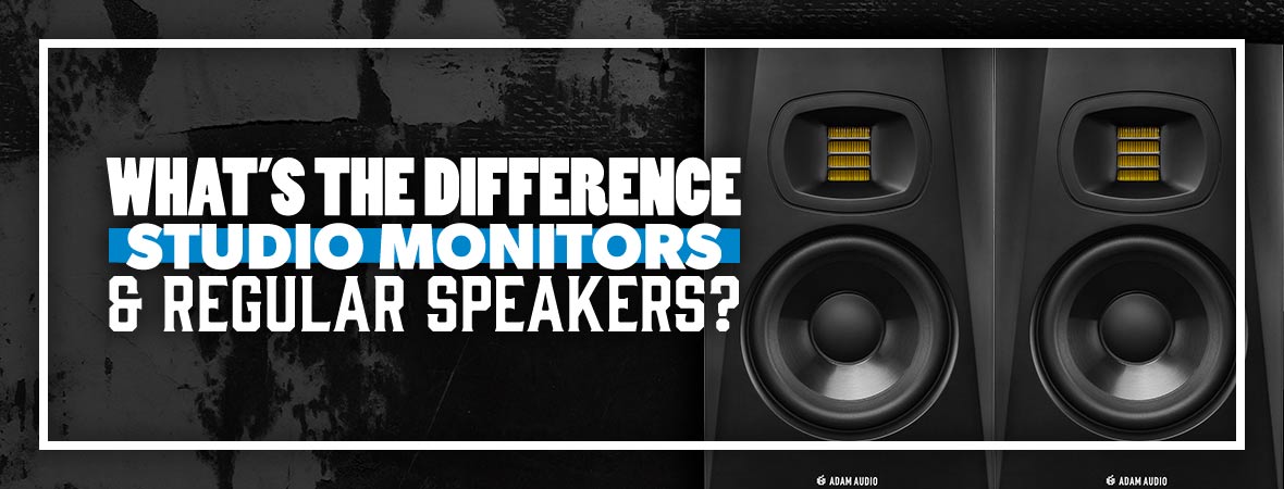 What's the Difference Between Studio Monitors and Regular Speakers? - Andertons Music Co.
